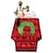 Peanuts® 2ft. 3D Pre-Lit Snoopy on Dog House with Star Yard Art